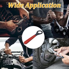 O-Type Collet Chuck Wrench, Precision Machining Spanner with Ergonomic Non-sl…
