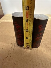 4140 Hot Rolled Steel Bar Round Stock Heat Treated 1 1/2” OD x ~ 4” Lot of 2