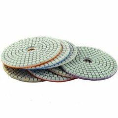 5″ Diamond Polishing Pad Grit 30 (70 Pieces) stone concrete marble travertine