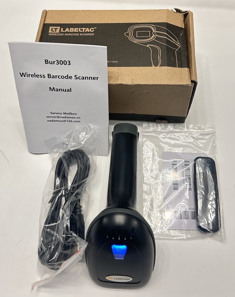 LabelTac® Wireless Barcode 1D Scanner