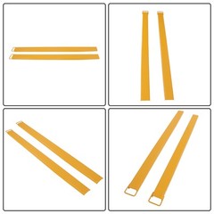 Forklift Extensions 84”*4.5″ Heavy Duty Steel Pallet Fork Extensions