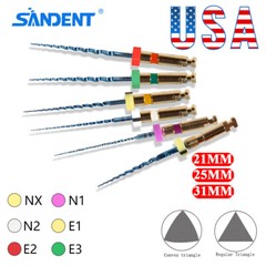 Dental Endo Endodontic Engine Rotary Files Root Canal NiTi Files 25mm 21mm 31mm