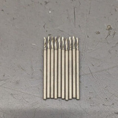 10 Egda .84mm Micro Drills 1.5mm Shank HSS NEW Switzerland – 0.84mm 0.84 mm