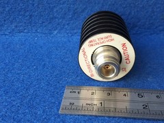 Weinschel Corp. 33-15-43 RF Microwave Coaxial Fixed Atten DC-8.5GHz, 15dB, 25W.