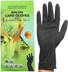 Bla Reble Latex Gloves, Sn Hair Color Dye Gloves-Medium
