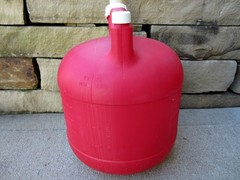 Eagle 2.5 Gallon Vented Gas Fuel Can & Fixed Spout PG-3 Made in USA
