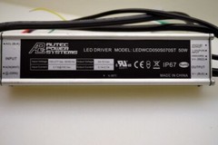 Autec 50W Dimming LED Driver LEDWCD050S070ST Constant Current 277VAC 24-72VDC