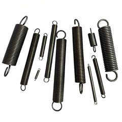 0.3mm to 2mm Wire Dia Hook Extension Tension Spring Springs Steel Small Spring