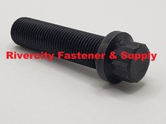 1/2-20×2 Alloy Steel 12 Point Flange Screws 1/2x20x2 Extra Strong Bolts 1/2 x 20