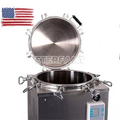 35 Liter High Pressure Sterilizer Vertical Autoclave LED Display 105-134°C US