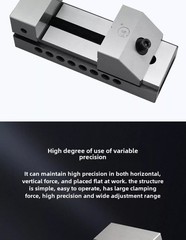 Flat Jaws High Precision QKG Right Angle Grinder Fast Moving Precision Vice-