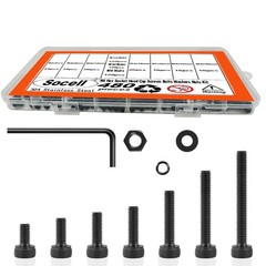 480pcs M4 Screw Assortment Kit,M4 Screws (7 Sizes 6-30mm) for 3D Printer DIY,Hex