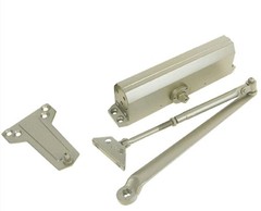 NewDoor Closer Control Aluminum Adjustable Spring Tension Latching Closing Speed