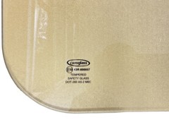 John Deere T242805 Rear Cab Window Glass 24.80×15.35 Tempered New
