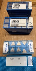 VALENITE Carbide Inserts – VARIETY – 875+ inserts – 122 packs – 27 lbs. – NEW