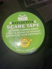 Versatile 350 Ft Reflective Bird Scare Tape – Ideal for Pigeon & Goose Control