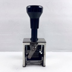 German Reiner B2 Numbering Machine Sequent Stamp Metal Office Industrial Vintage
