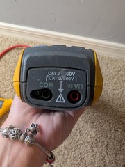 Fluke 381 Remote Display True RMS AC/DC Clamp Meter with iFlex 2500A Used WORKS