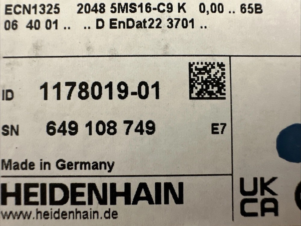 HEIDENHAIN ECN 1325 2048 line encoder ID 683643-01 ID 1178019-01 new in box