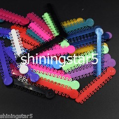1040 Dental Orthodontic Ligature Ties Elastics Rubber Band Ligaduras Elastomeric