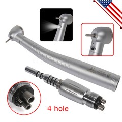 YD6 Dental LED Fiber Optic Handpiece High Speed 4Hole Quick Coupler KaVo Style
