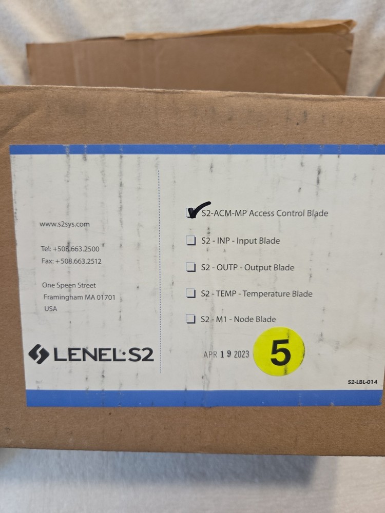 LENEL-S2, S2-ACM-MP Access Control Blade, NEW