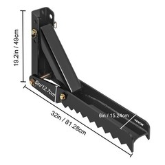 VEVOR 32″ Backhoe Thumb 1/2″ Steel Plate Excavator Universal Claw for Tractor