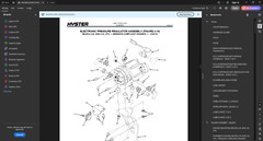 Hyster Forklift Service Manuals-Part Manuals on a USB Flash Drive.