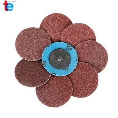 Quick Change Sanding Disc 2″ Roll Lock Die Grinder 36 60 80 120 240 Grit 51 Pack