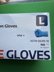 Supmedic Medical Nitrile Exam Gloves Latex-Free Powder-Free Size Large New Box
