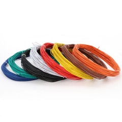 UL1007 Single Core Single Strand Cable 18AWG~26AWG Tinned Copper Electronic Wire