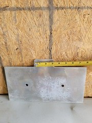 ALUMINUM SHEET ASTM-B 209 13″ X 6.5″ x 1/8″ THICKNESS POLISHED Lot Of 12