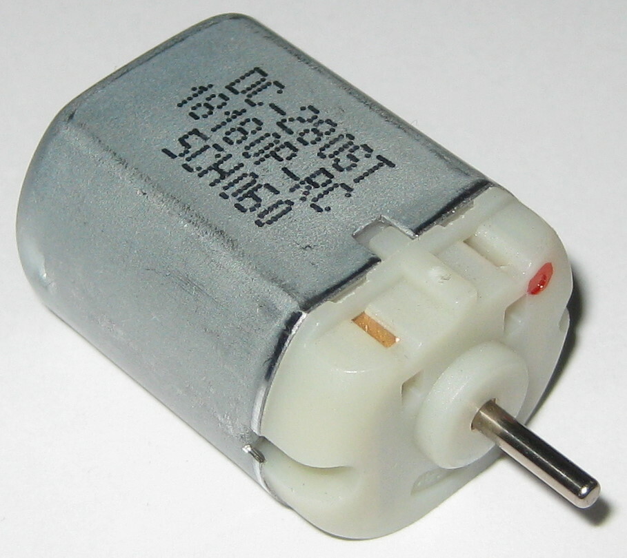 Nichibo DC-280ST Automotive DC Motor – 6 to 12 VDC – 8300 RPM – 12V 280ST-18180