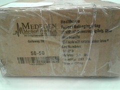 Medegen Medical Products Patient Belongings Bag with Drawstring 20 X20 X 4 (250)