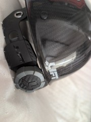 Lift Safety Dax Carbon Fiber Cap Hard Hat Matte Black Minor Scratches.