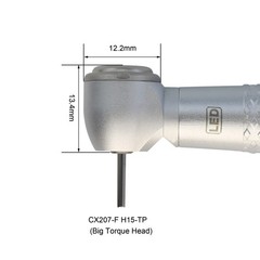 COXO Dental Handpiece 4 Hole LED E Generator CX207-F High Speed Turbine NSK QD