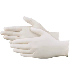 Pro Advantage Powder Free Latex Exam Gloves, Size Medium – Box of 100