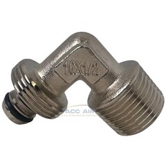 M8085 Maxline 90 Degree Elbow Fitting 1/2″ Tubing x 1/2″ MNPT Compressed Air