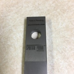 Spatter Proof Pipe Wedge Stubby (Small) 4″ x 3/4″ for Pipe Fitting 3130