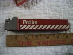 Prolite Indexable Tip Toolholder Type 2872 -Metal Lathe From United Kingdom NOS