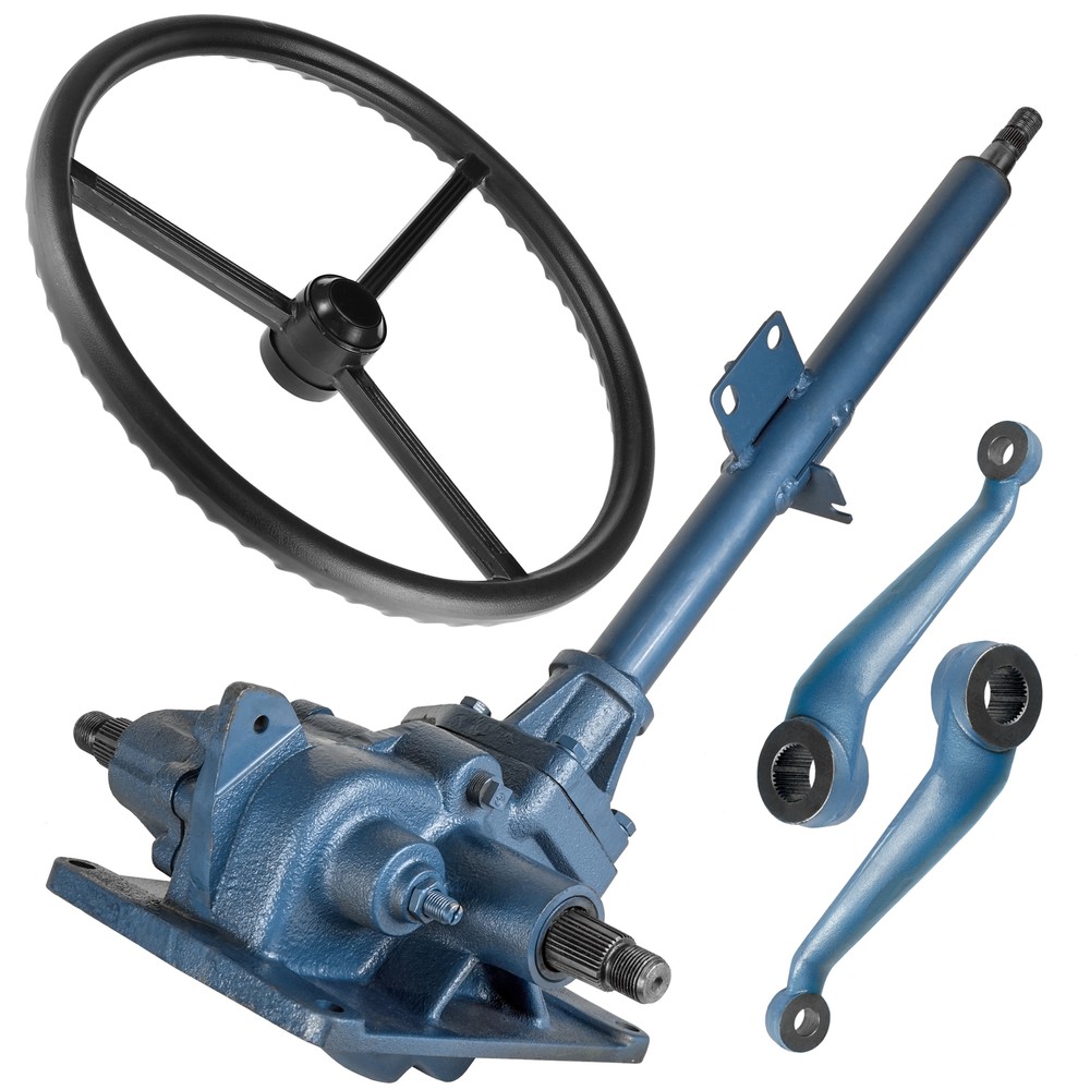 Caltric D6NN3600B E0NN3503AA Steering Wheel & Shaft W/ Arms For Ford 2000 2100