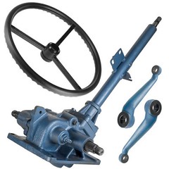 Caltric D6NN3600B E0NN3503AA Steering Wheel & Shaft W/ Arms For Ford 2000 2100