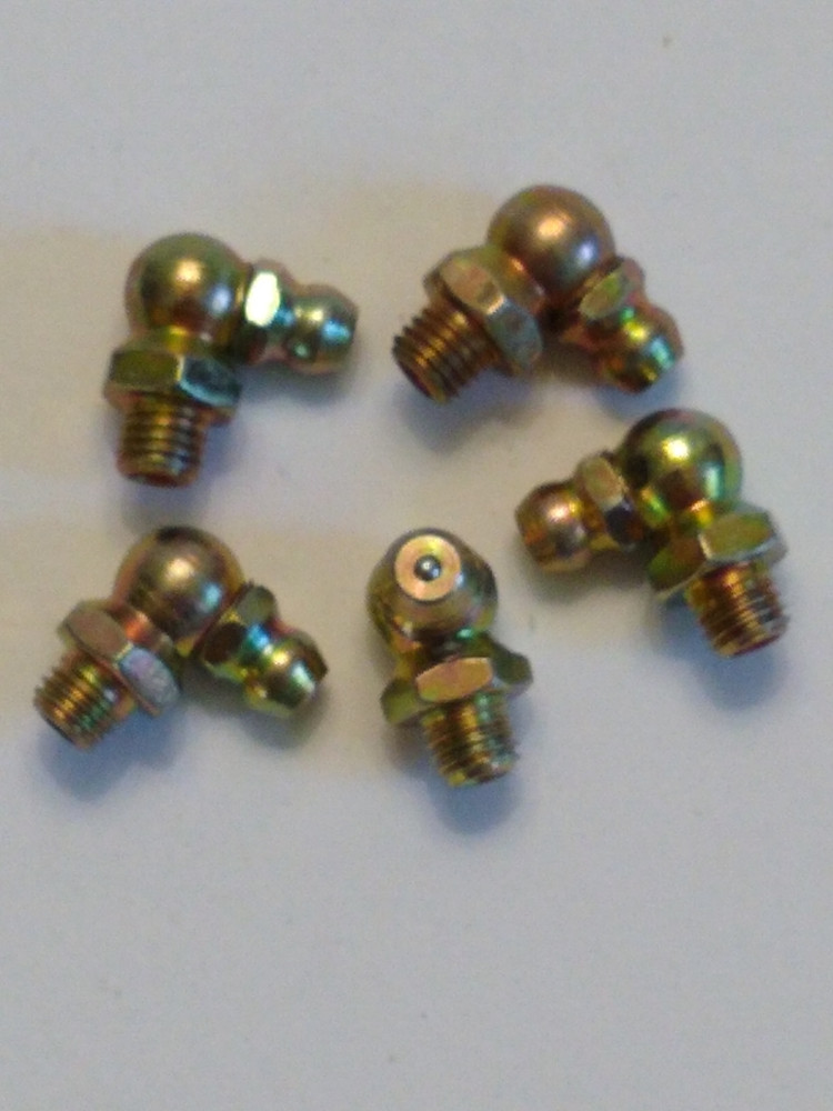 1/4-28-90 Degree Angle SAE-LT NPT Grease zerk Fittings 50 Pcs. Condition is New