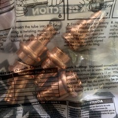 Nibco PC604P , 1/2″ X 1/2″ Pex x Press Copper Adapter (Pack Of 5)