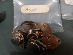 Amperex Lot of Vintage TO3 Transistors Some Germanium A705 BDY90 BDY11 BDY98 BDY