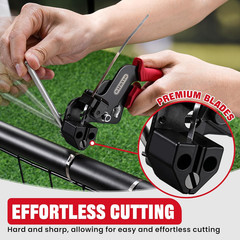 Cable Tie Tool Gun Kit Stainless Steel Zip Tie Cutter + 150 pcs Metal Zip Ties✅
