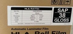 FujiPla HLA & ALM Laminating Film Rolls 1.5 mil Gloss 12.6″ X 984′ – 2rolls