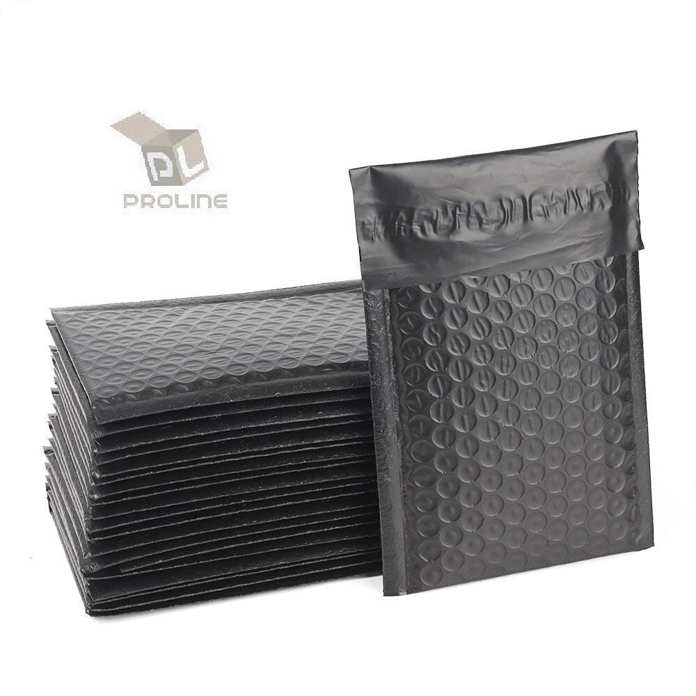 ProLine® 400 Black #2 8.5×12 Poly Bubble Padded Self Seal Envelopes Mailers