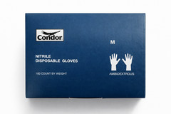 Black Nitrile Disposable Gloves Powder Free Diamond Texture 100Box 9Mil (M L XL)
