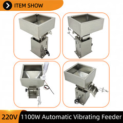 Automatic Bulk Hopper Vibratory Feeder 110V Industrial Parts Feeding Device